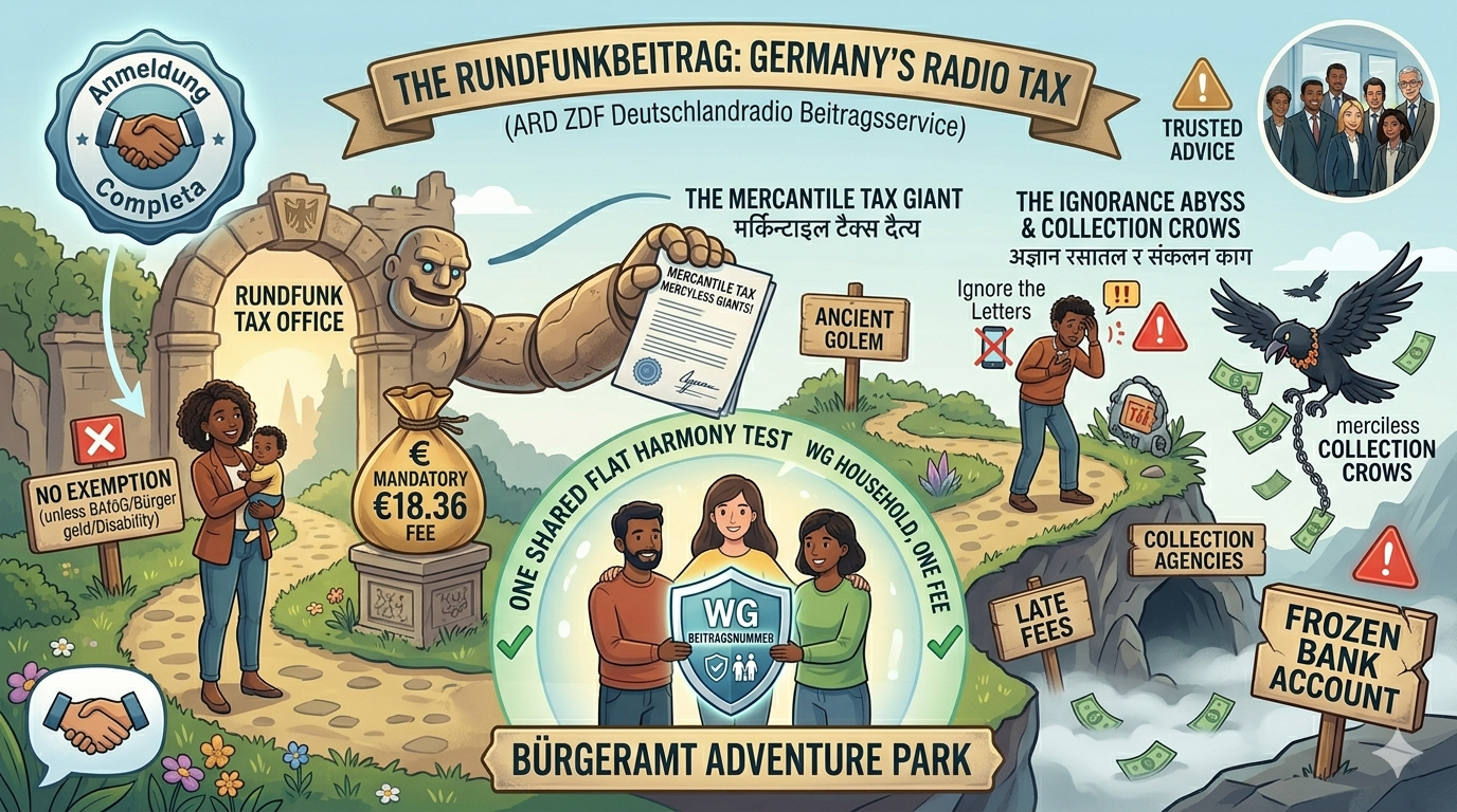 The Rundfunkbeitrag Germany's Radio Tax